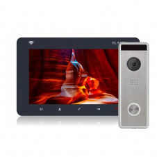 Комплект відеодомофона Slinex SM-07N Cloud graphite та Tantos Triniti HD