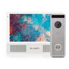 Комплект видеодомофона Slinex Sonik 7 Cloud white и Tantos Triniti HD