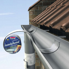 Лента битумная герметизирующая алюминиевая SOUDABAND 10см/10м Одеса