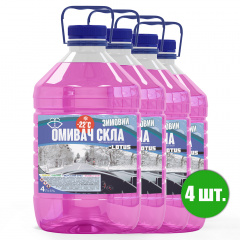 Омивач скла Зимовий -22°C "Bubble Gum" Lotus УПАКОВКА 4 шт. x 4 л Київ