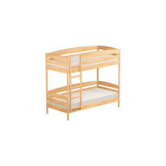 Ліжко дерев'яне Estella Дует Плюс 80х190 Бук натуральний Щит 2Л4 Нововолынск