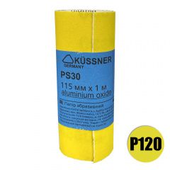 Папір наждачний Kussner PS 30 120 універсальний рулон 115 мм x 1 м Костопіль