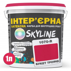 Фарба Інтер'єрна Латексна Skyline 1070R (C) Букет троянд 1л Харків