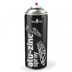 Эмаль New Ton цинк алюминиевая Alu-Zinc Spray 400 мл Куп'янськ