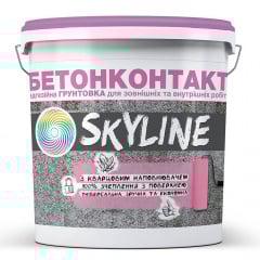 Бетонконтакт адгезионная грунтовка SkyLine 14 кг Розовый Одесса