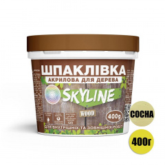 Шпаклевка для дерева готовая к применению акриловая SkyLine Wood Сосна 400 г Чернігів