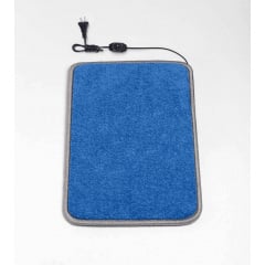 Килимок з підігрівом термоізоляцією та регулятором Теплик Комфорт 50×30 см Синій Луцьк