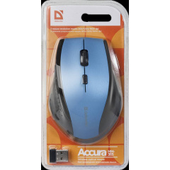 Мышь Defender Accura MM-365 Wireless Синий (52366) Київ