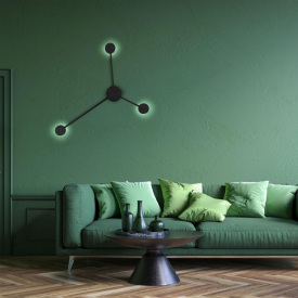 Настенный светильник TK Lighting AVIA Черный (TK6809)