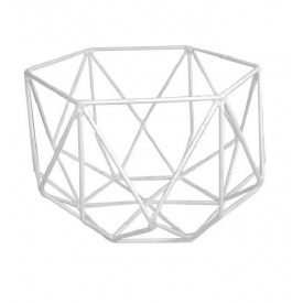 Корзина для фруктов Икс 19*19*15 см ART белая 31052017/1009