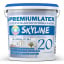 Фарба вологостійка напівматова Premiumlatex 20 Skyline 1.2 кг Новомосковськ