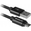 Кабель Defender USB08-03T PRO USB2.0, AM-MicroBM Black, 1m (87802) (6499806) Львів