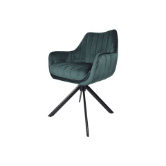 Стілець SALVIA чорний каркас/зелений Косов