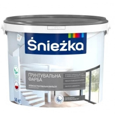 Краска грунтовочная латексная SNIEZKA 14 кг