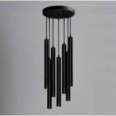 Светильник подвесной MSK Electric Elegant NL 4045-7R BK