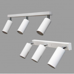 Светильник потолочный MSK Electric Tube спот с поворотным механизмом NL 1105-3 W Переяслав-Хмельницкий