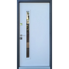 Двері вхідні Ваш Вид Страж Пруф / STRAJ PROOF Smart Street PF Rio-S Антрацит 850/950х2040х80 Ліве/Праве Тернопіль