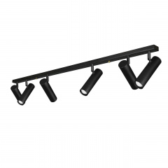 Світильник стельовий MSK Electric Telescope з повертними плафонами NL 22501-6 BK Київ