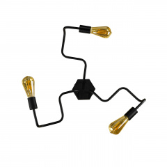 Люстра лофт MSK Electric Laminari на три лампы паук NL 5526-3 Коломыя