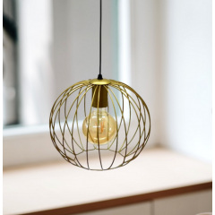 Светильник подвесной в стиле лофт MSK Electric Globe NL 2722 G Шостка