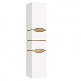 Пенал в ванную Mirater Сакраменто L 1600x350 подвесной, белый