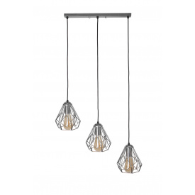 Светильник подвесной в стиле лофт MSK Electric Milan NL 538-3 CR хром