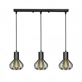 Світильник лофт підвісний на планці MSK Electric Lotus NL 1415-3