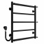 Рушникосушарка електрична Ladder П5 500х600 Deffi Чорний EF16 (C.LK.60.50.5.E.B.R.5) Енергодар