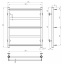Рушникосушарка водяна Ladder П5 500х600 Deffi Білий (C.LK.60.50.5.W.B) Івано-Франківськ