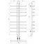 Полотенцесушитель электрический Gray П8 60х1000 Deffi Белый WD03 (A.GY.100.6.8.E.W.R.3) Павлоград