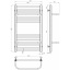 Рушникосушарка електрична Sigma П14 500х900 Deffi Білий WD04 (A.SI.90.50.14.E.W.L.4) Братське