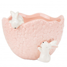Керамическая конфетница Rabbit 13x13x10 cm Lefard