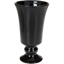 Ваза ceramic Кубок 26.5см, чорна Bona DP67940