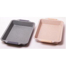 Форма для выпечки Kamille Marble 46х30х6см с силиконовыми ручками DP37141