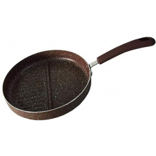 Сковородка-гриль Fissman Mosses Stone диаметр 26см с разделителем DP36045