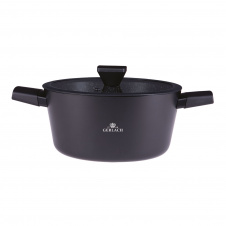 Кастрюля с крышкой 24 см 4,4 л Gerlach Granitex (5901035504707)