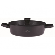 Кастрюля с крышкой 28 см 4,4 л Gerlach Granitex (5901035504714)
