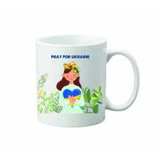 Чашка с принтом Vivay Украина 330 мл Белый (hub_3ff1un)
