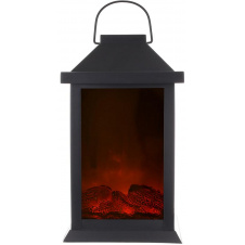 Светодиодный камин BonaDi Black&Fire 14х15х31 см Черно-красный DP232154