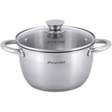 Кастрюля Gladys нержавеющая сталь с мерной шкалой 3л DP61259 Kamille