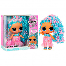 Игровой набор мегакуклы L.O.L. Surprise! Big Baby Hair Hair Hair Королева Всплеск KD219871