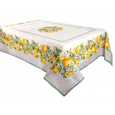 Кухонная скатерть Lefard 140х240 см С цветами и лимонами (AL219126 )