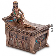 Декоративна шкатулка-Статуетка Цариця Клеопатра Veronese AL32794