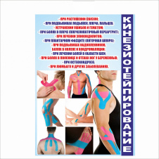 Плакат Vivay Кинезиотейпирование А1 (5450)