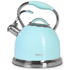 Чайник из нержавеющей стали Felicity Aquamarine на 2.6л со свистком DP86438 Fissman