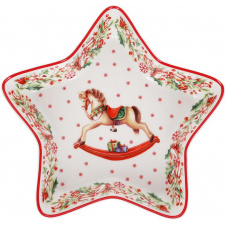 Блюдо-звезда 28 см Rocking horse Bona DP186177