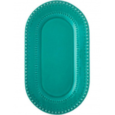 Блюдо овальное Bordallo Pinheiro DP41539 Fantasia 45х26 см Бирюза