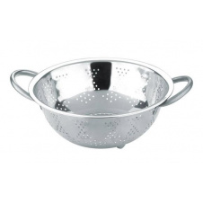 Дуршлаг GerStyle диаметр 20см с ручками из нержавеющей стали Kamille DP38307