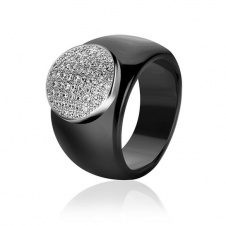 Фото - Кольцо керамическое Black Vilotti Berkani ТA27852 Кольцо керамическое Black Vilotti Berkani ТA27852