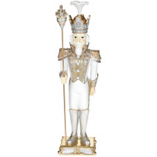 Фигурка декоративная Щелкунчик White-Gold 19х154х665см Bona DP69121